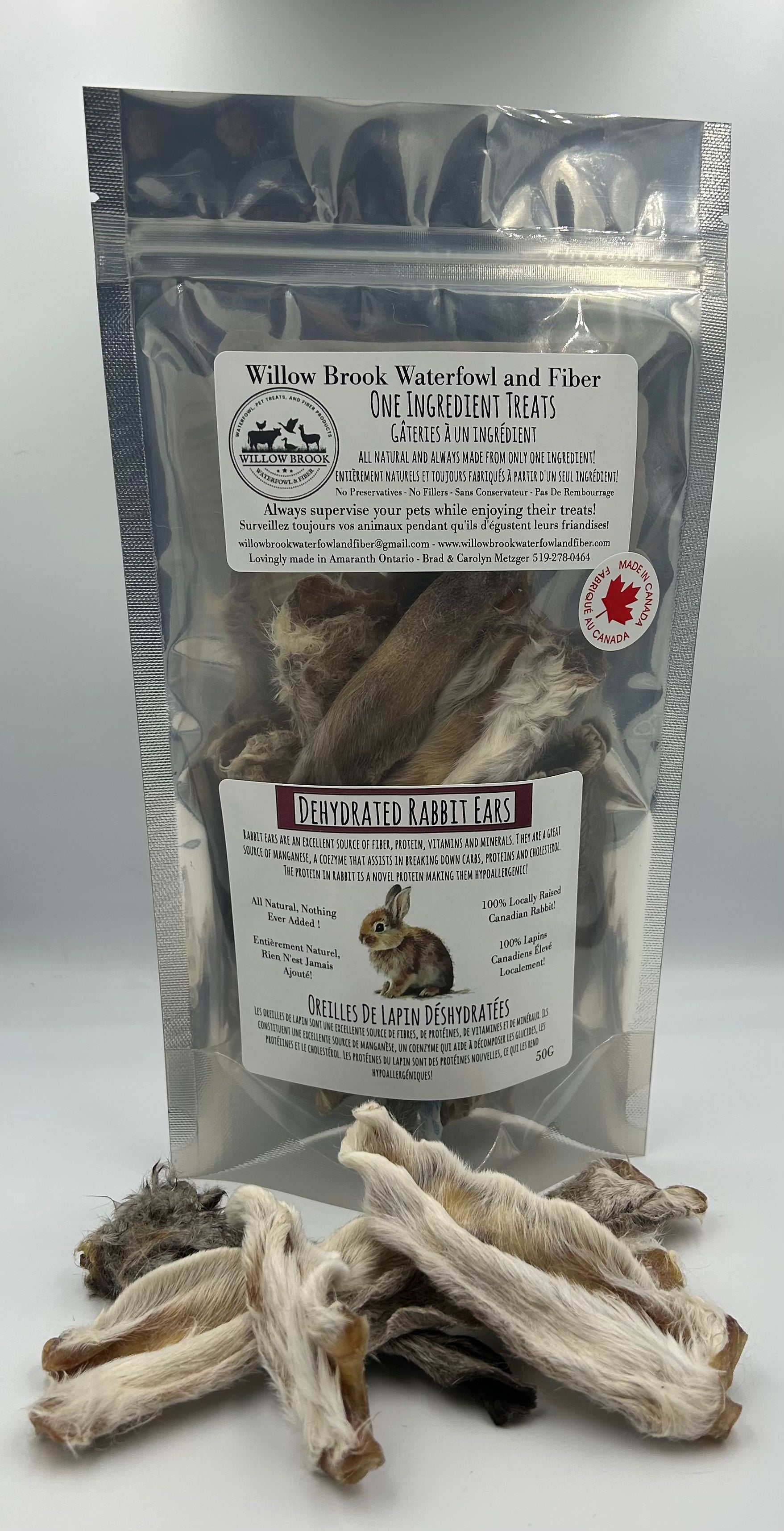 Dehydrated Rabbit Ears