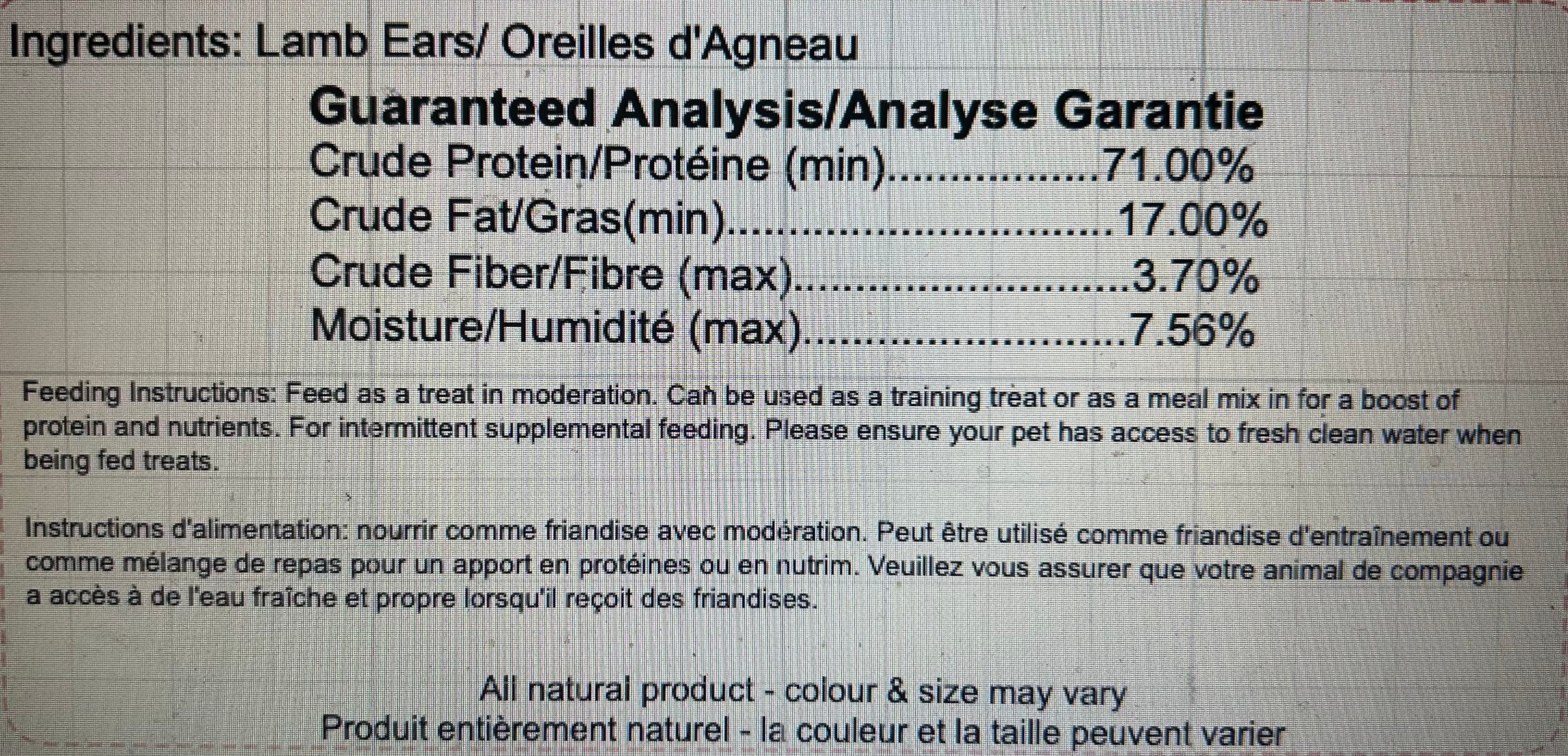 Dehydrated Lamb Ears (4)