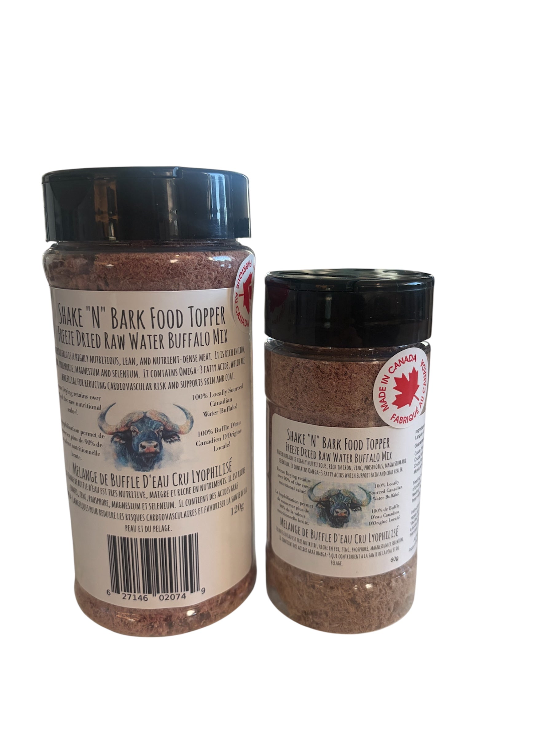 Shake'N'Bark Water Buffalo Meal Topper