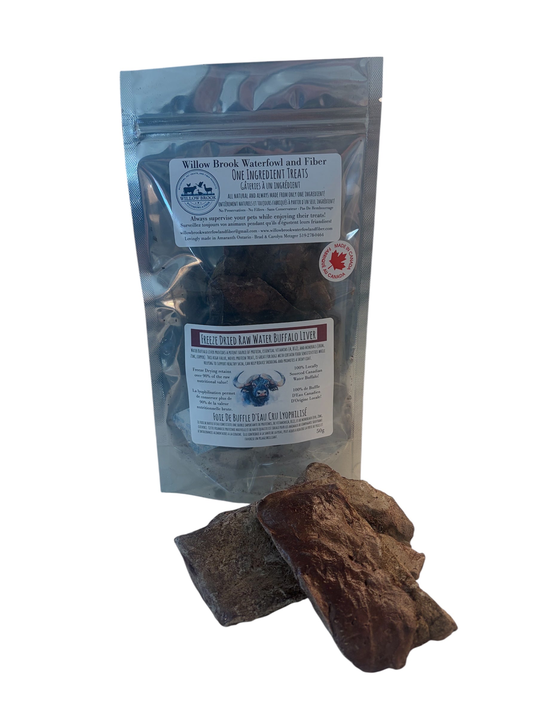 Freeze Dried Water Buffalo Liver