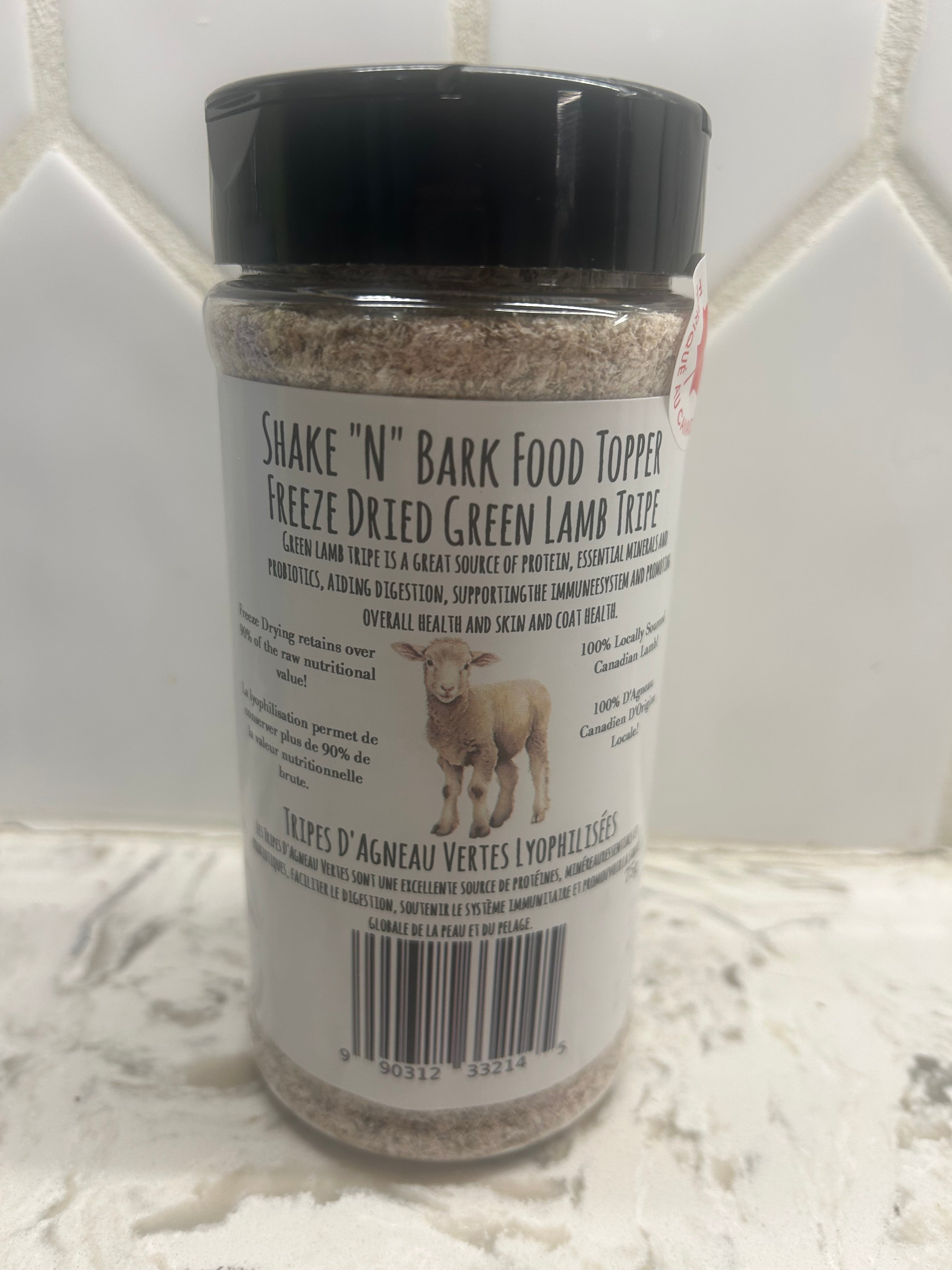 Freeze Dried Green Lamb Tripe Topper (75g)