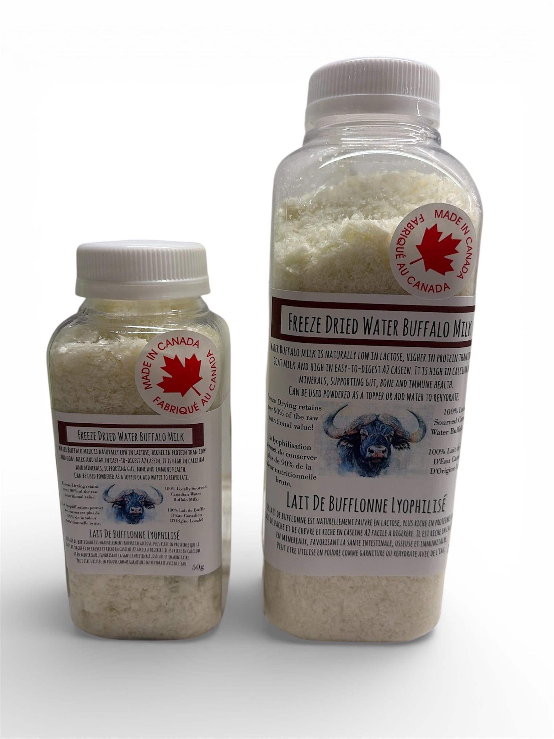 Freeze Dried Water Buffalo Milk
